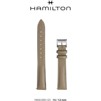 Hamilton Leder Jazzmaster Band-set Leder Beige-14/12 H690.000.125 - beige