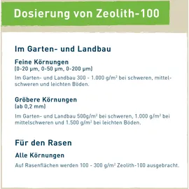 zeolith-100 1,0-2,5 mm) - 10 kg, Sack