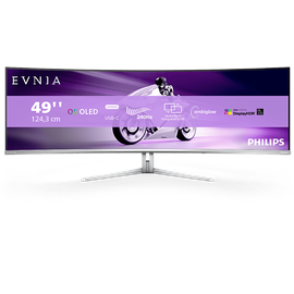 Philips Evnia 49M2C8900 124,2cm 49 DQHD OLED Monitor, 32:9 HDMI/DP/USB-C 240Hz
