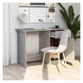 vidaXL Schreibtisch Grau Sonoma 100x50x76 cm Holzwerkstoff