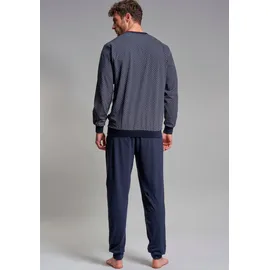 Götzburg Pyjama Manhattan in Marine | Gr.: XXL