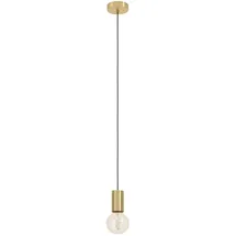 EGLO Pozueta 1-flg. E27 Ø 6,5 cm messing-gebürstet