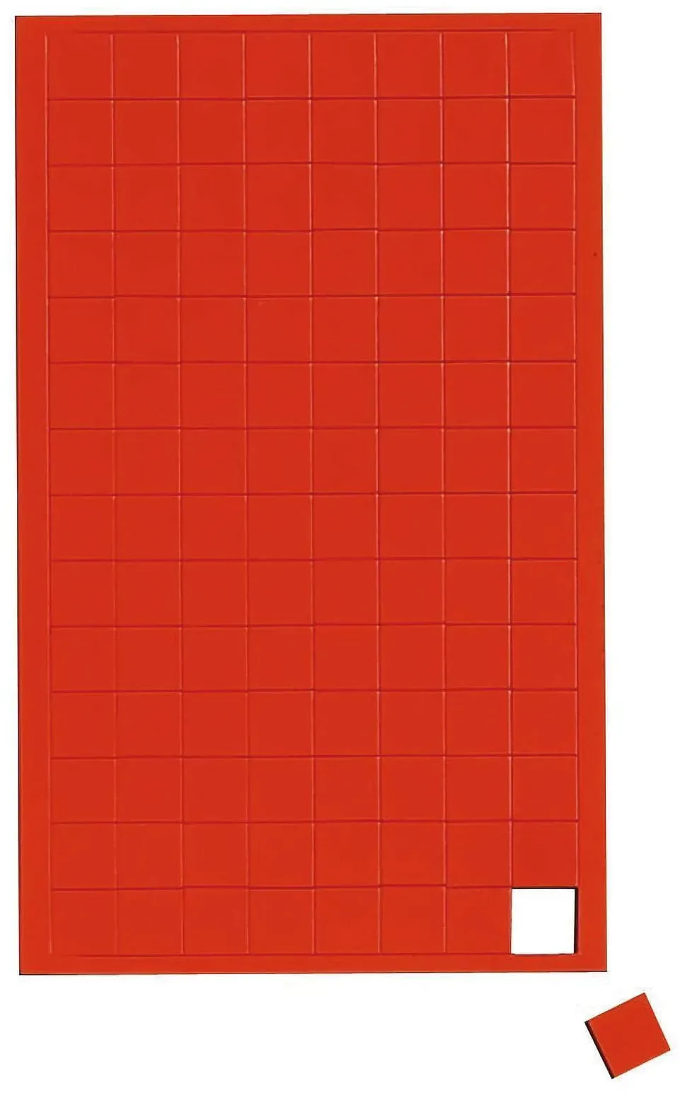 Magnetsymbole Quadrat, 112 St./Btl.