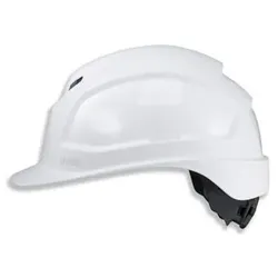 Schutzhelm pheos IES mit Lüftung, weiß - weiß