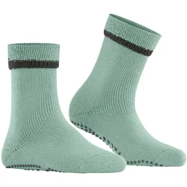 Falke Cuddle Pads Haussocken 1-Paar Grün 35-38