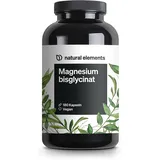 Magnesium Bisglycinat - Premium: Chelatiertes Magnesium - 180 Kapseln.