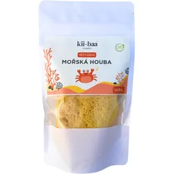 kii-baa® organic Natural Sponge Wash Meerschwamm 10-12 cm 1 St.
