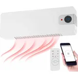 Sichler Haushaltsgeräte Sichler WLAN Keramik Heizlüfter Weiss