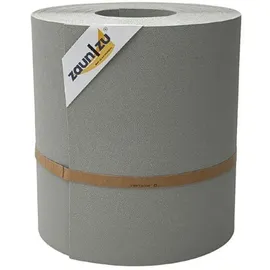 zaunzu® Sichtschutzstreifen 26 m x 24 cm grau Metall
