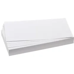 Franken GmbH FRANKEN - Moderationskarte - rechteckig - 9.5 x 20.5 cm - weiß (Pac