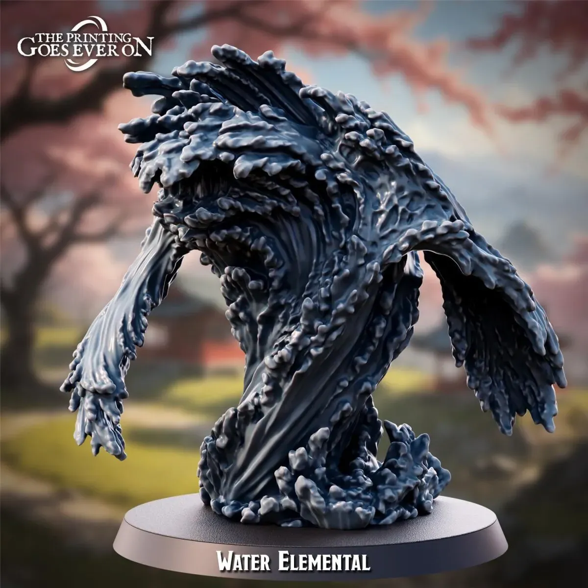 Water Elemental aus Slayer Masquerade von The Printing Goes Ever On