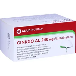 Ginkgo Al 240 mg Filmtabletten 120 ST