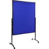 Legamaster Moderationswand PREMIUM PLUS klappbar 120,0 x 150,0 cm marineblau