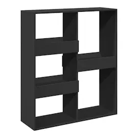 vidaXL Raumteiler 100 x 33 x 115 cm Schwarz