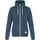 Oxmo Sweatjacke OXBitta", Damen, Gr. XS, blau (insignia blau melange), Obermaterial: 50% Baumwolle CO. 50% Polyester PES., Sweatjacken Sweatjacke