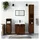 vidaXL Badschrank Braun Eichen-Optik 58x33x60 cm Holzwerkstoff