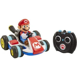 Nintendo Super Mario Kart Mini Anti-Gravity RC Racer 2,4 GHz, mit voll funktionsfähiger Lenkung für 360° Drehungen, Schwünge und Drifts! – Bis zu 30 m Reichweite – Für Kinder ab 4 Jahren
