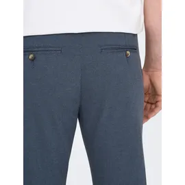 Only & Sons "ONSMARK PETE SLIM DOBBY 0058 PANT NOOS", Herren, Gr. 29, Länge 32, blau (bering sea), Web, Obermaterial: 88% Baumwolle, 9% Polyester, 3% Elasthan, unifarben, slim fit normal, Hosen Anzughose