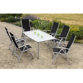 Merxx Carrara Set 7-tlg. Schwarz