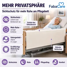 Careline Bettschutzgitter 1 St 76,5-86 cm Weiß