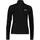 Mons Royale Damen Cascade Merino 1/4 Zip Longsleeve (Größe L, schwarz)