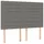 vidaXL Boxspringbett 140 x 200 cm LED Dunkelgrau