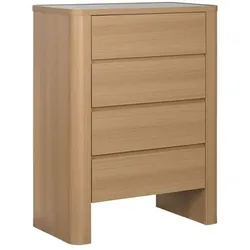 Schubladenschrank Home ESPRIT natürlich Moderne 76 X 40 X 100 cm