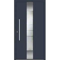 SCHÜCO ADS 75.SI Haustür Aluminium "AMADEJA" Anthrazit RAL 7016 innen öffnend DIN links