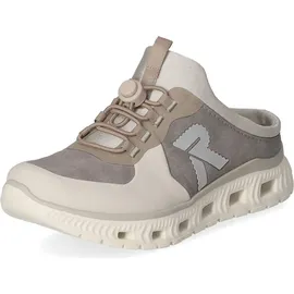 Rieker Sportliche Slipper in Grau | Gr.: 42