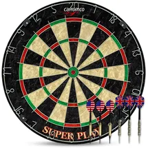 CARROMCO STEELDARTBOARD SUPERPLAY, BRISTLE
