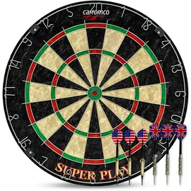 CARROMCO STEELDARTBOARD SUPERPLAY, BRISTLE
