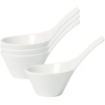 Villeroy & Boch Dipschälchen NewWave 40 ml 4-tlg. weiß