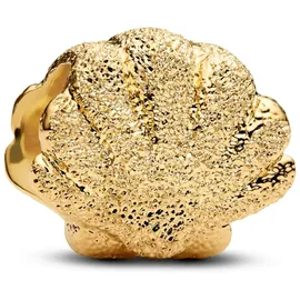 Pandora Muschel Charm Anhänger Gold 764057C00