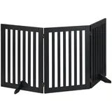 Relaxdays Absperrgitter 92 cm Schwarz