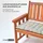 Homescapes Bankauflage 143 x 48 x 5 cm grau 3 St.