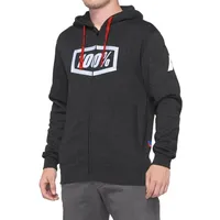 100% Syndicate Reißverschlusspullover Black l