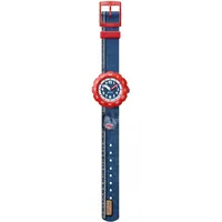 Flik Flak JEANS FOR HIM Uhr Junge Kinderuhr Stoffband blau