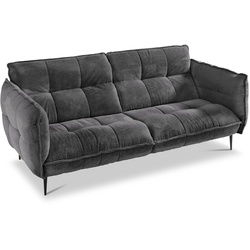 SOMETA Sofa Molto Cord Dark Grey