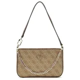 GUESS Schultertasche Mini Top Zip Shoulder Bag braun