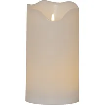 Star Trading LED-Kerze Flamme Grand 30 cm weiß