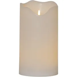 Star Trading LED-Kerze Flamme Grand 30 cm weiß