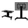 NeoMounts PLASMA-M2500TBLACK motorisierter Rollwagen Schwarz