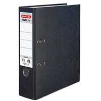 Herlitz maX.file protect Ordner schwarz Kunststoff 8,0 cm DIN