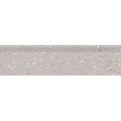 Rako Porfido Treppenfliese grau 30x120 cm matt/glanz DCPVF811.1