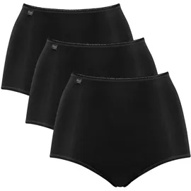 SLOGGI Taillenslip 3 St. Schwarz 42