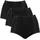 SLOGGI Taillenslip 3 St. Schwarz 42