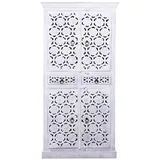 Marrakesch Orient & Mediterran Interior Highboard Vintage 180 x 0 x 0 cm Weiß