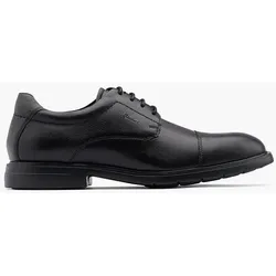 Leder Komfort Business Schnürer - Herren - schwarz - 43