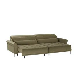 Sofa.de Ecksofa Logan ¦ grün ¦ Maße (cm): B: 277 H: 80 T: 179.0