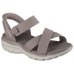 Sandale »EASY GOING-SOMEWHERE SUNNY«, Schlupfschuh, Plateausandale mit Slip-ins Funktion, Gr. 39, taupe, , 96306703-39